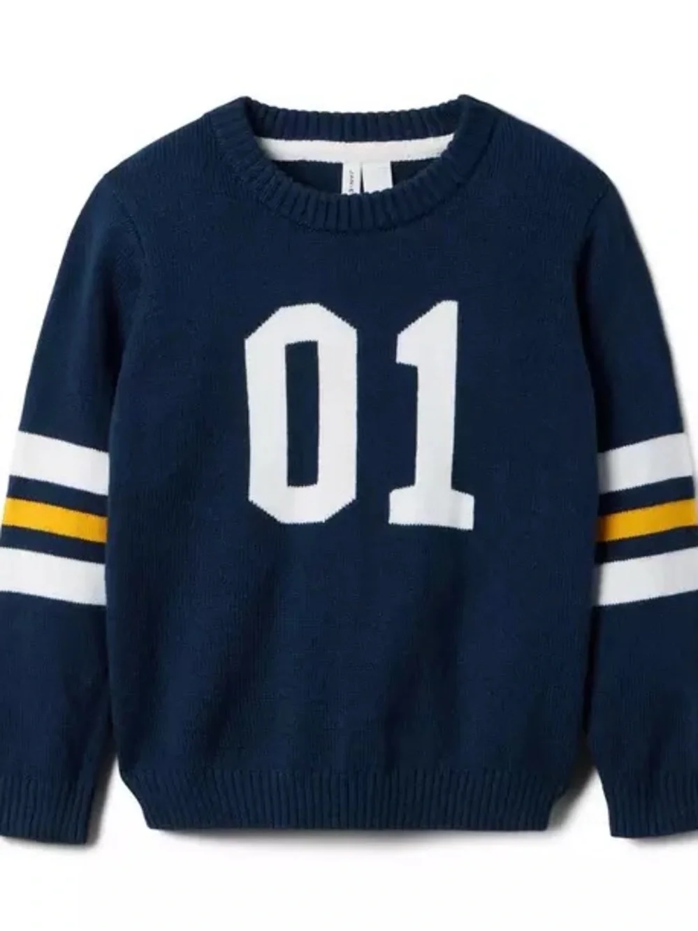 NEW Janie and Jack Merchant Marine Varsity Crew Neck Sweater 2T NWT